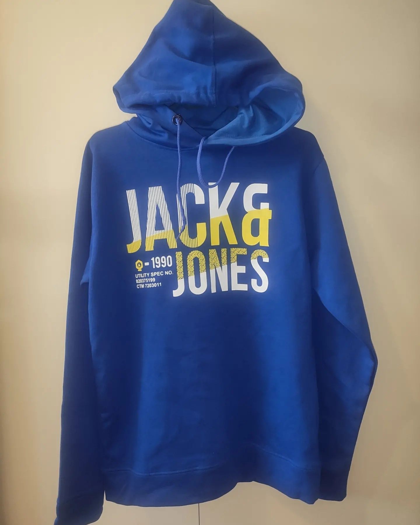 Новые утеплённые толстовки (худи) бренда "Jack&Jones"