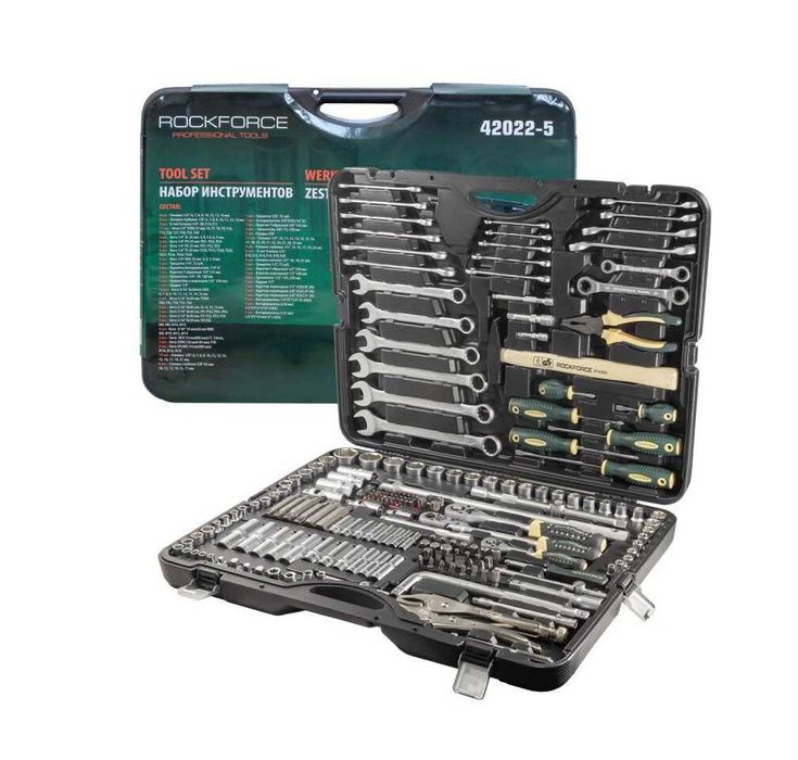Гедоре ROCKFORCE 202 части 1/4", 3/8", 1/2" ROCKFORCE