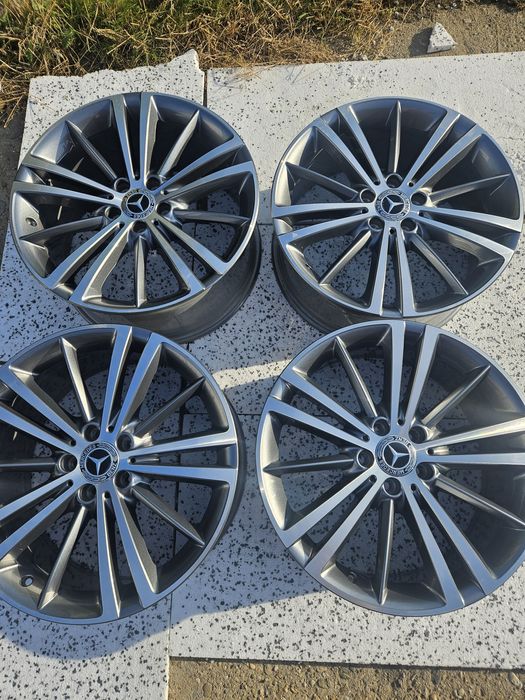 Jante Mercedes R19 originale 2 latimi 5x112 bicolor