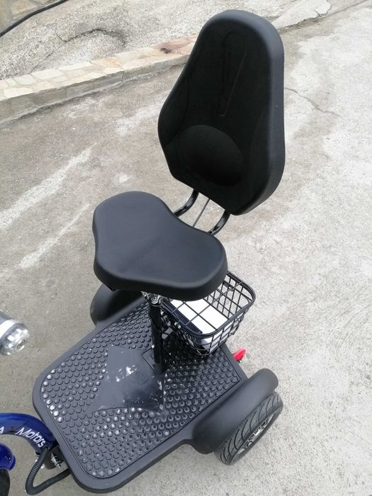 Електрическа Триколка A3 750W/48V/12Ah - BLUE (Задно предаване)