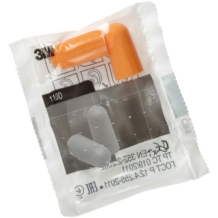 Противошумные вкладыши 3М  (беруши) 1100 без шнурка