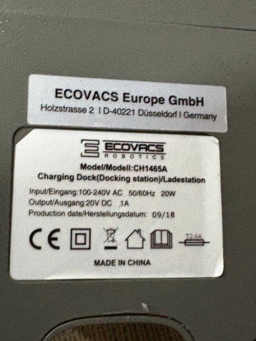 Statie de încărcare Ecovacs CH1465A pentru modele Deebot