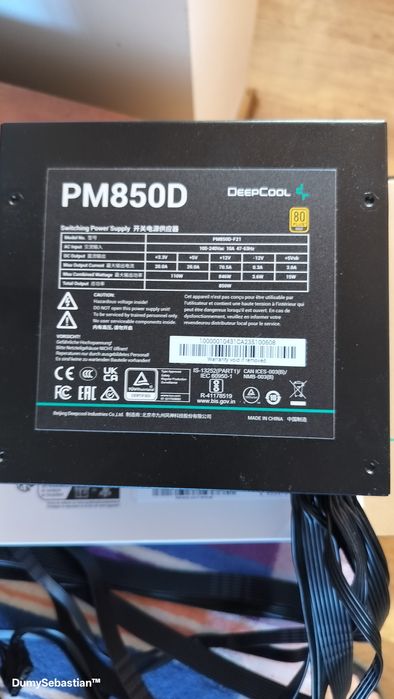 Sursa Deepcool PM850D, 80+ Gold, 850W