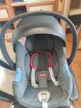 Бебешко кошче Cybex Aton B с база за Isofix