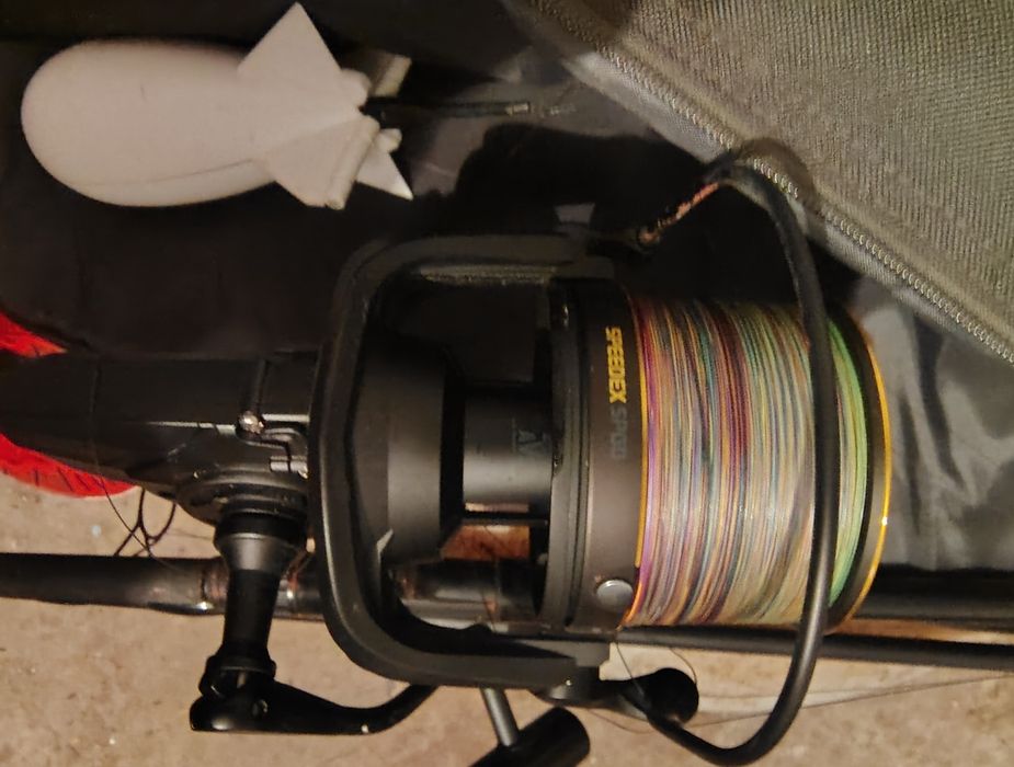 Комплект Spod marker Спод маркер въдица с макара калъф маркер спомбове