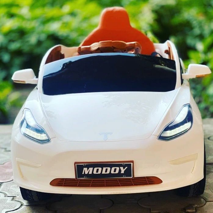 Tesla Model S Plaid детская машина электромобиль 4 мотором