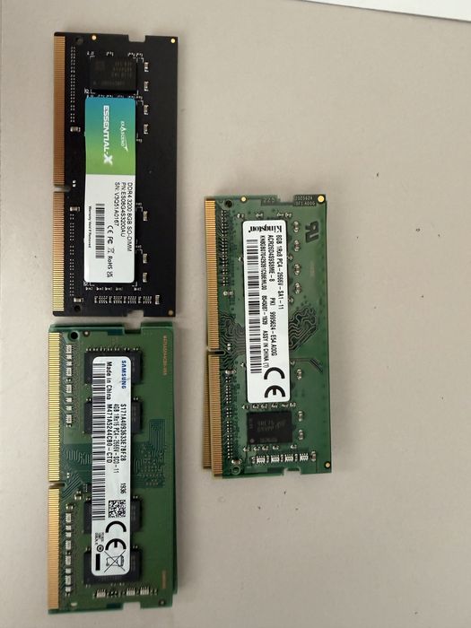 Планка памяти, озу. Ddr4 2666 MHZ и 3200 MHZ