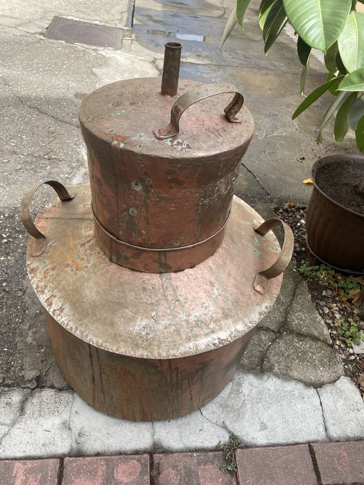 Cazan de tablă cu defect