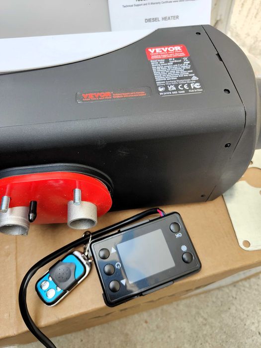 Sirocou/Incalzitor Vevor motorina 12V,putere 8kw Produs nou 2025!