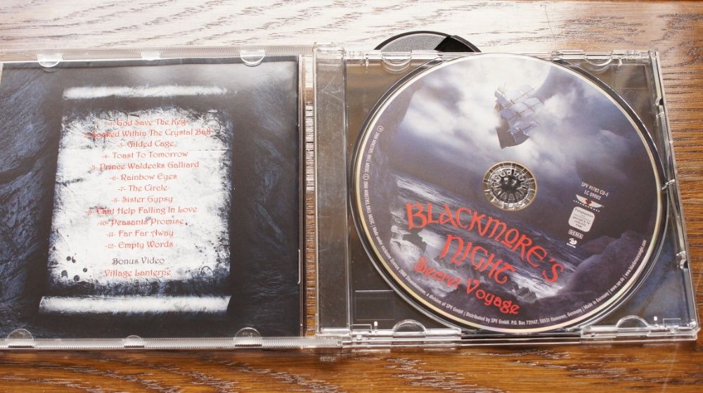Blackmore's Night ‎– Secret Voyage 2008 Ger.folk/rock