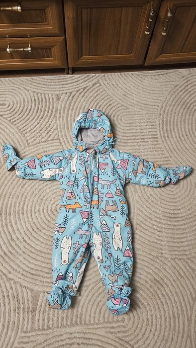 Комбинезон crockid зимний для девочки