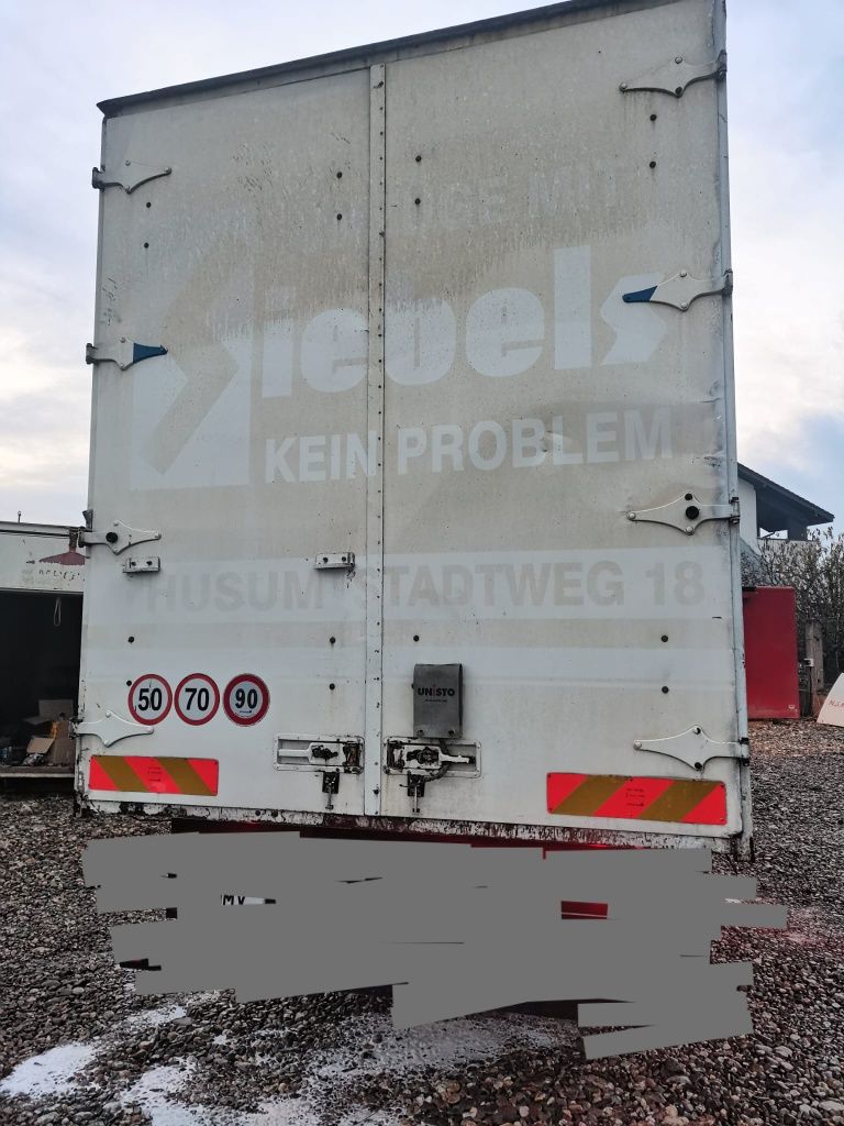 Duba aluminiu depozitare, container, magazie, Koffer 7,1m lungime