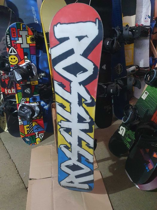 Snowboard Rossignol copii 120 cm 130 cm boots buy back