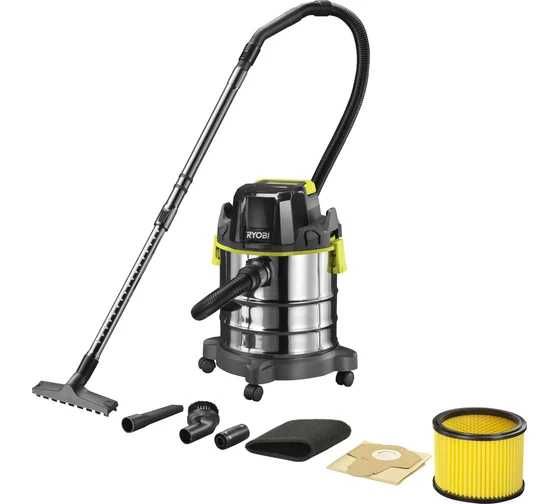 Строительный пылесос Ryobi ONE+ R18WDV, гарантия 2 года, доставка.