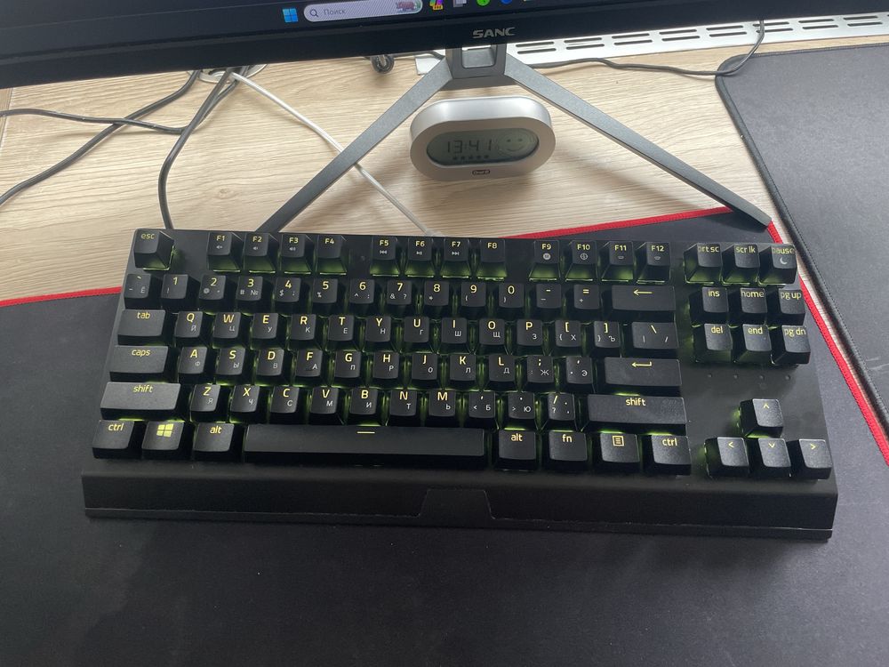 Клавиатура razer blackwidow v3 tenkeyless green switch