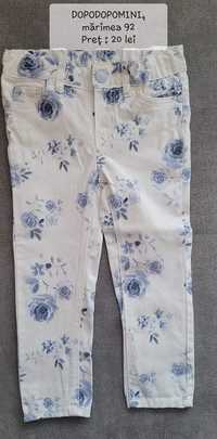 Pantaloni pentru fetiță, mărimea 92