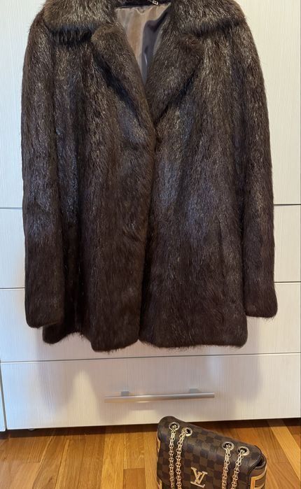 Haina super eleganta din blana de nurca