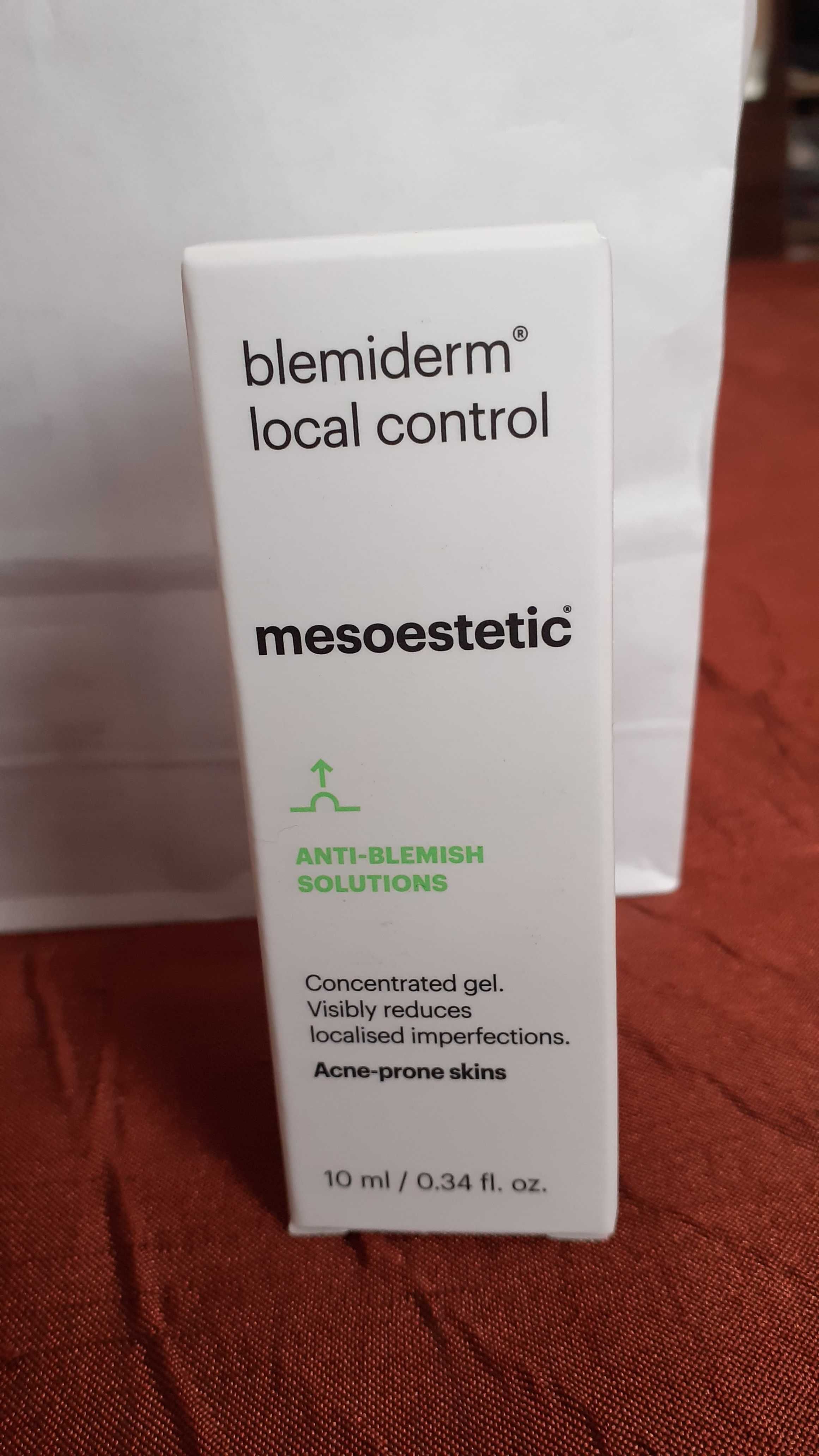 Крем за лице Гел blemiderm local control mesoestetic 10 ml