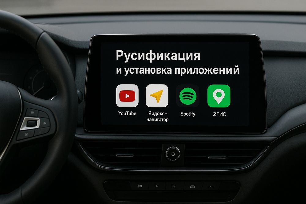 Русификация/Установка приложений на китайские Авто
