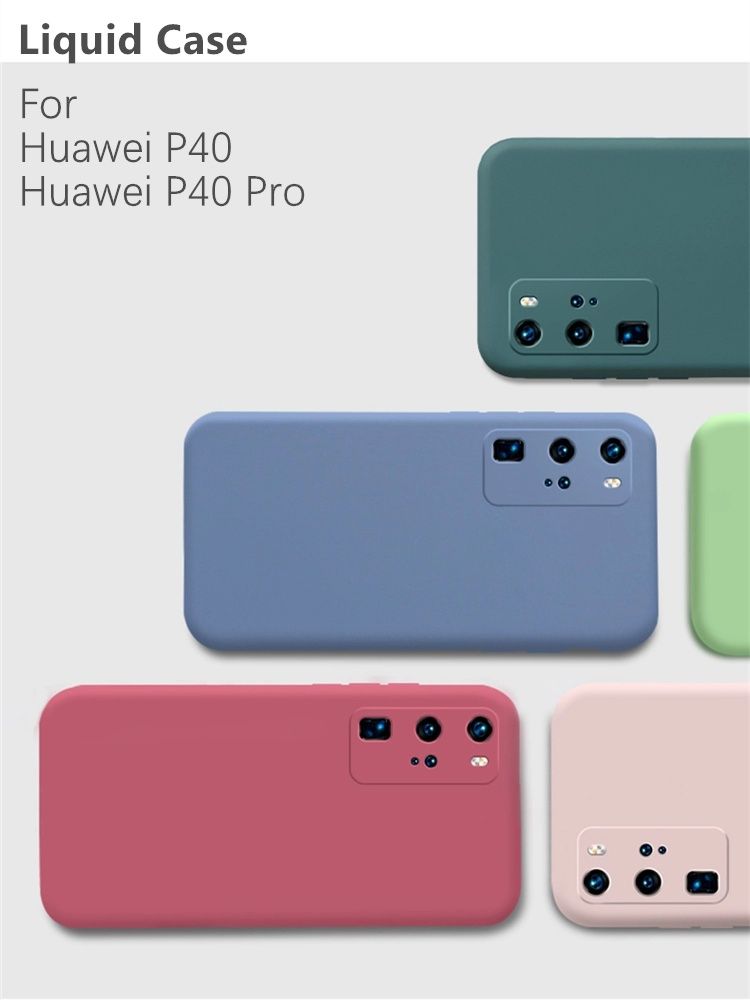 Матов Силиконов Кейс за Huawei P40 Pro