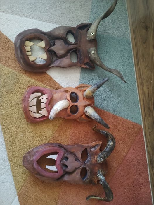 Изработвам Кукерски/ Сурвакарски маска