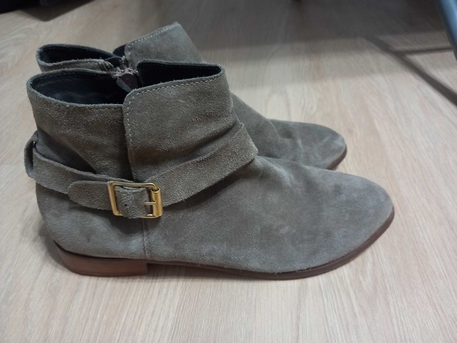 Botine piele naturala, marimea 41