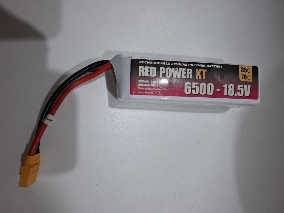 Baterie lipo Red Power XT 7,4V 11,1V 18,5V si 22,2V