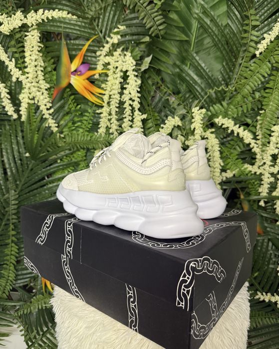 Versace Chain Reaction White