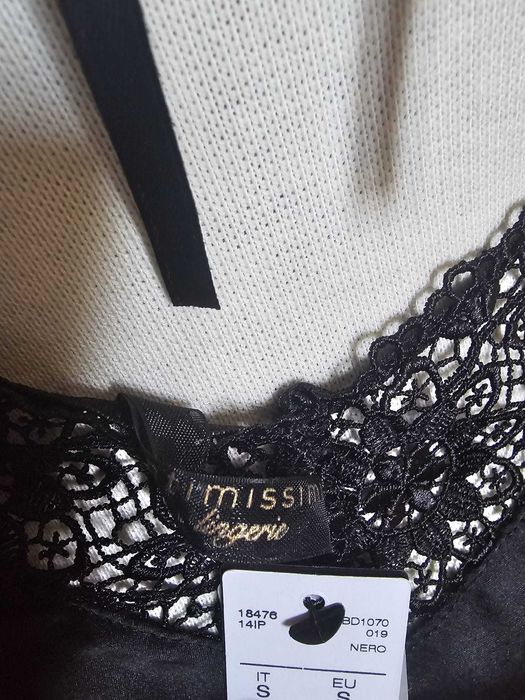 Camisole matase neagra Intimissimi, nou, cu eticheta, marime S