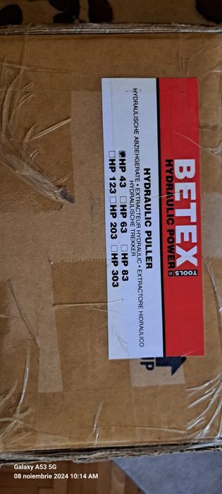 Presa extractor hidraulic