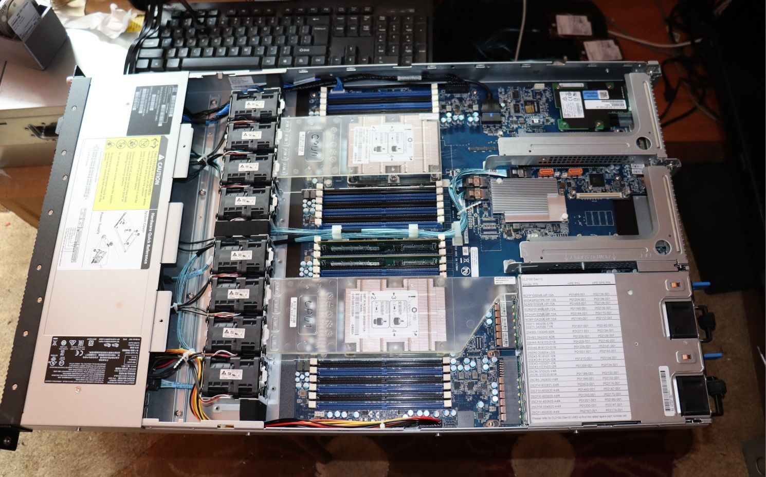 Server HPE CL2100 Gen10 36Cores 2XGold 32Gb 10x2.5" [2xNVMe] -NOU