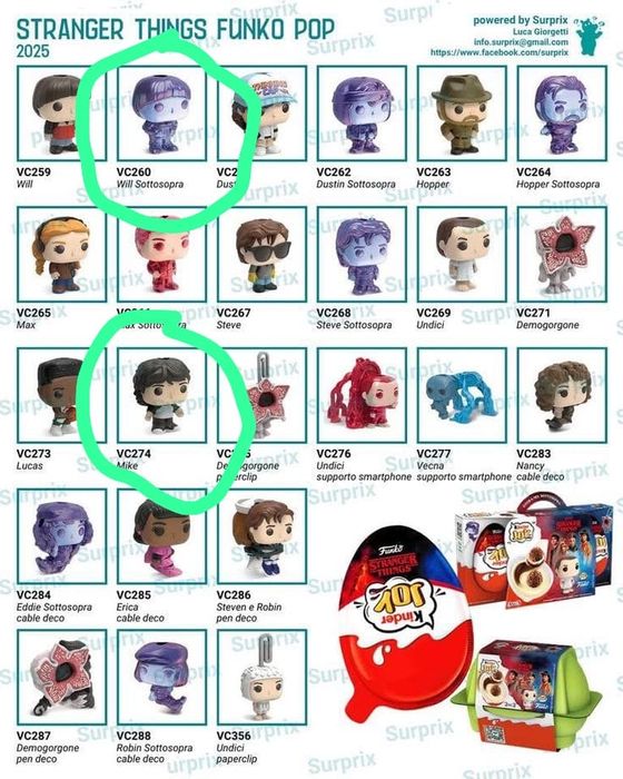 Обменяю свои фигурки осд на Майка или Уилла из изнанки