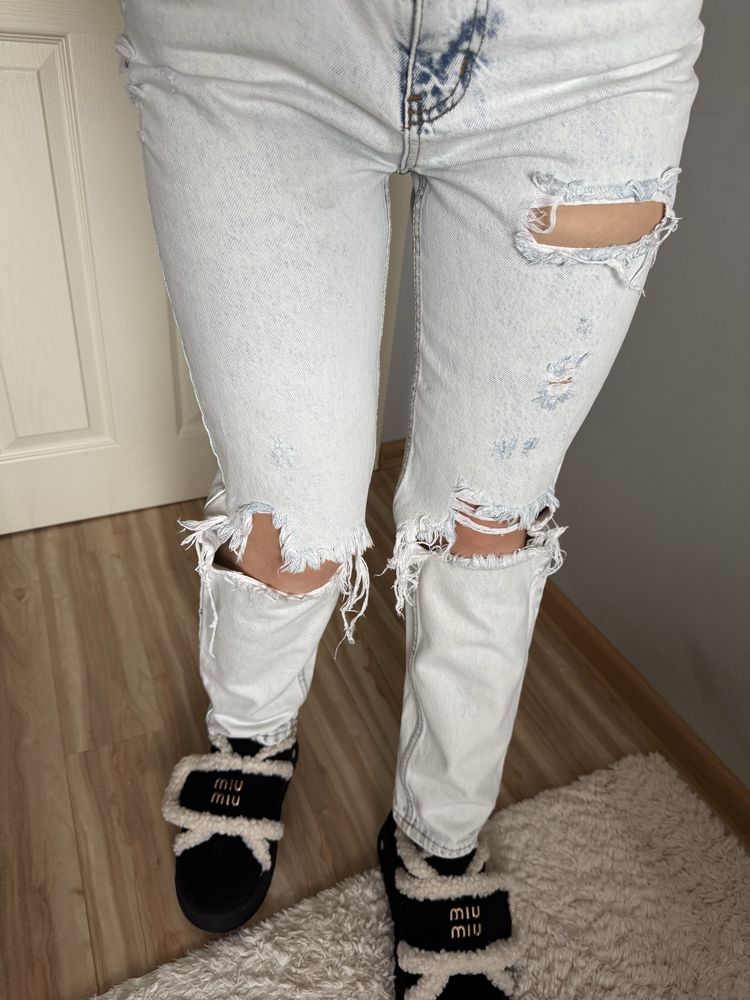 Дамски дънки Mom fit