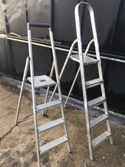 Стълби алуминиеви 150кг работна маса