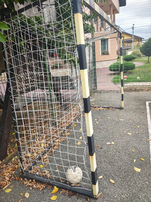 Poartă fotbal cu plasa