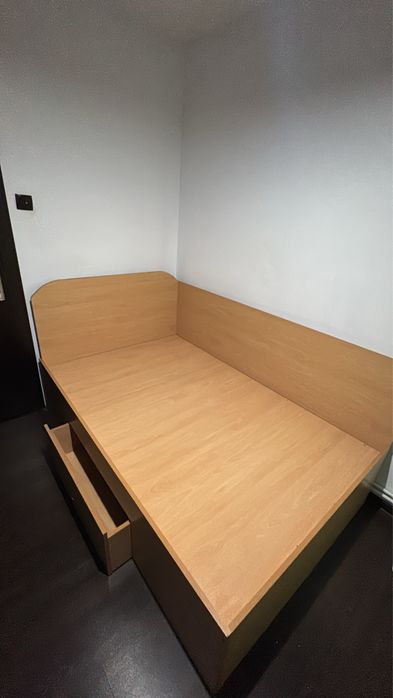 Cadru de pat 120x190 CU SALTEA MEMORY