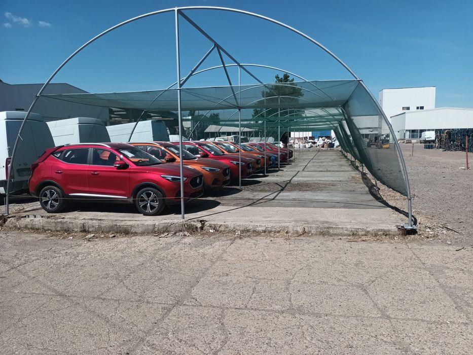 Arcade solar roluite la diferite dimensiuni