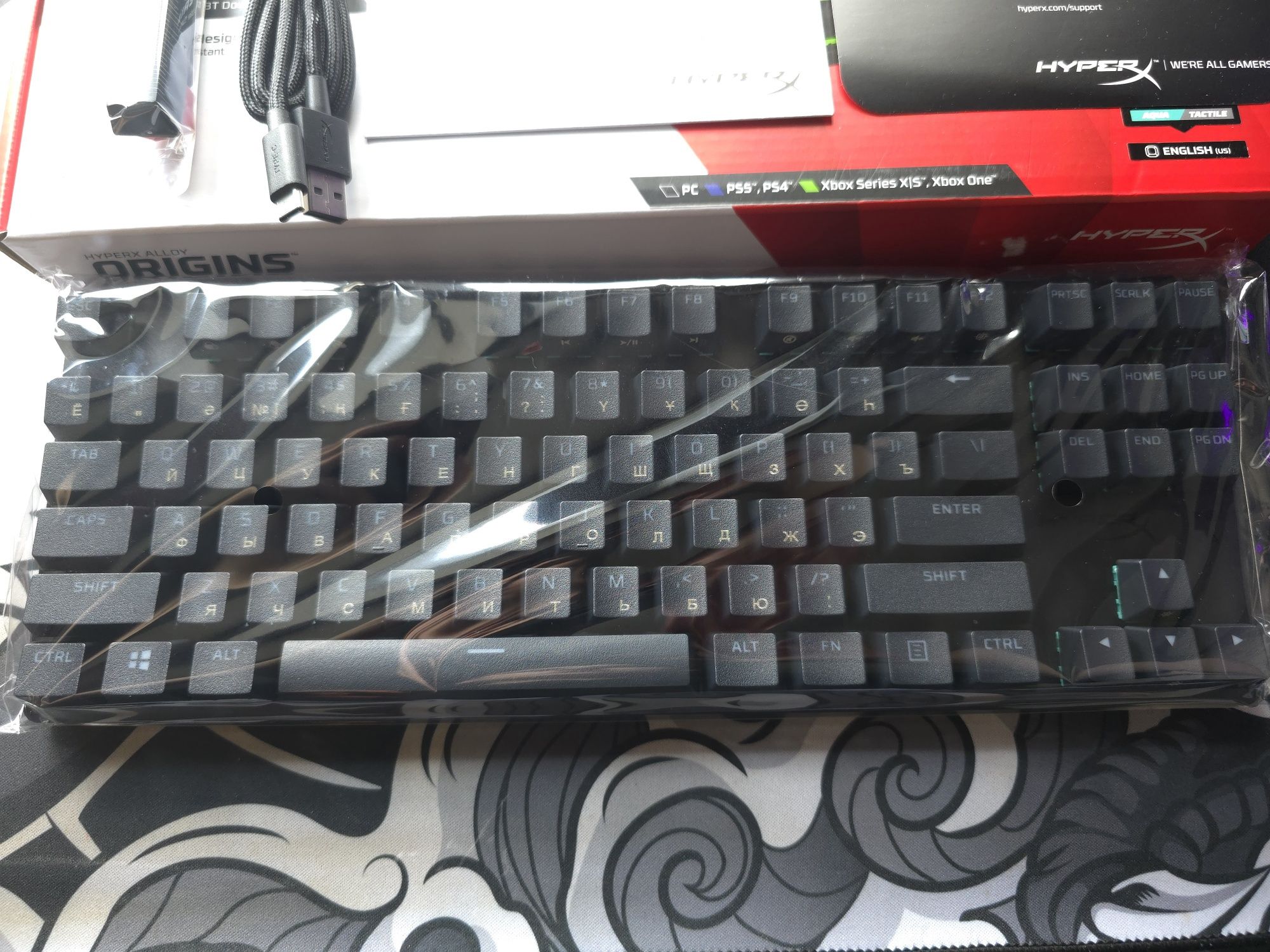 Клавиатура HyperX Alloy Origins Core PBT TKL новая с гарантией