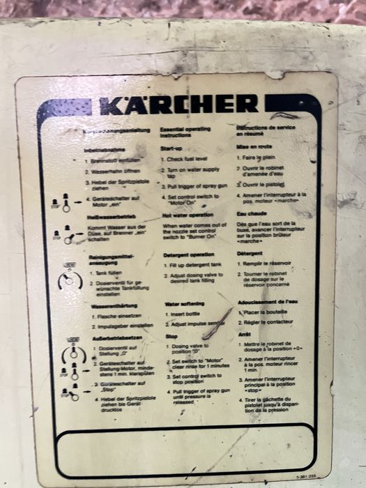 Параструйка керхер