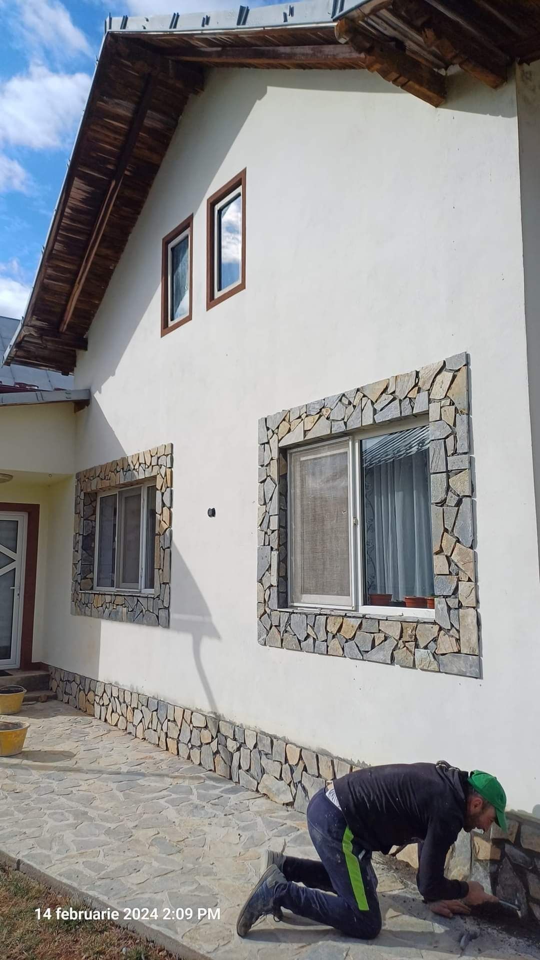 Piatra naturala de munte pentru placarea și pavare prin curte