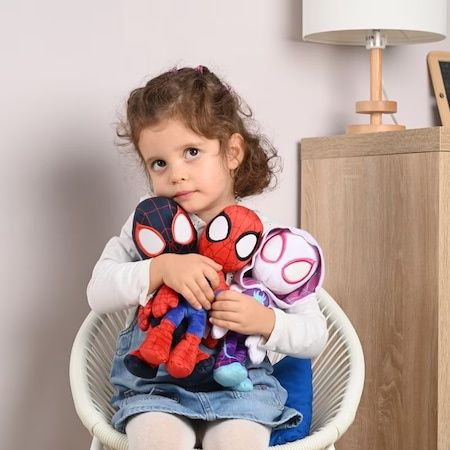 Spidey Amazing Friends Disney Junior Set 3 Jucarii din Plus Paienjenel