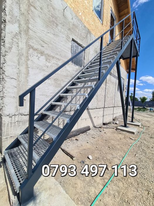 Scări metalice galvanizate la orice demisiune asiguram transport ori u