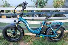 Bicicletă electrică KOOLUX pliabilă – 750W, baterie 48V 15Ah