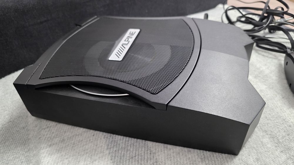 Subwoofer alpine compact flat pwe v80