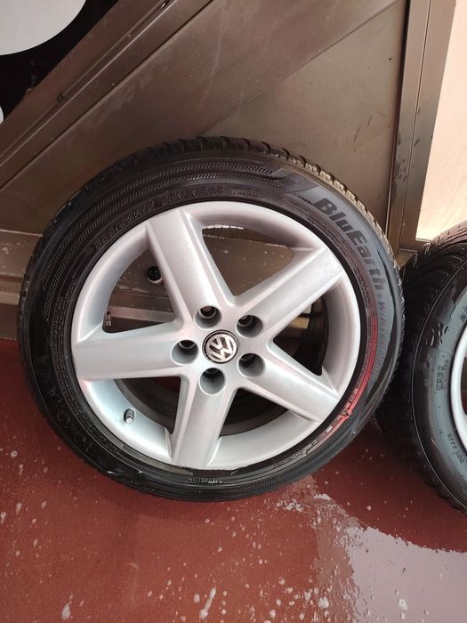 Vând set 4 jante wv R17, 225/50/17 5x112