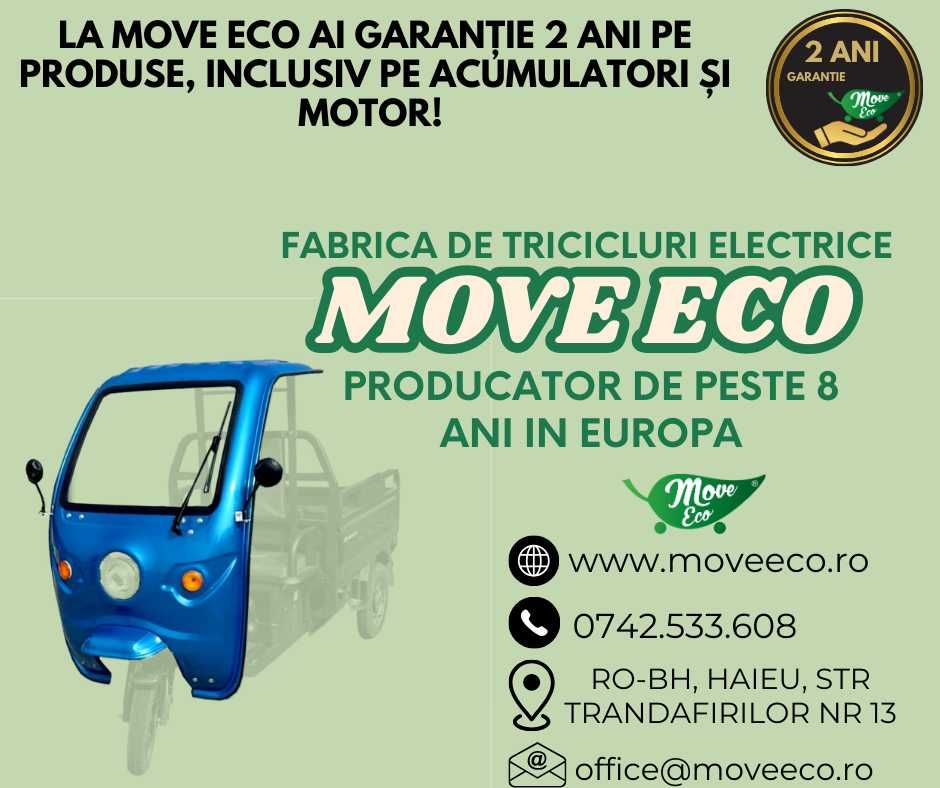 Triciclu electric omologat /Top / direct din fabrica /Produs MoveEco