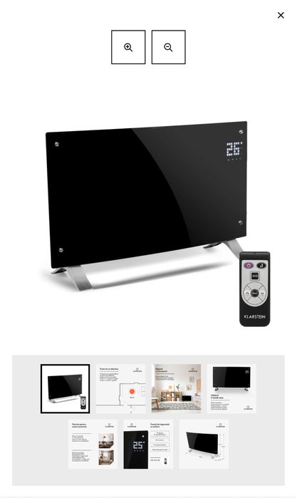 Convector electric/ calorifer electric de caldura 2000 KW Wi Fi