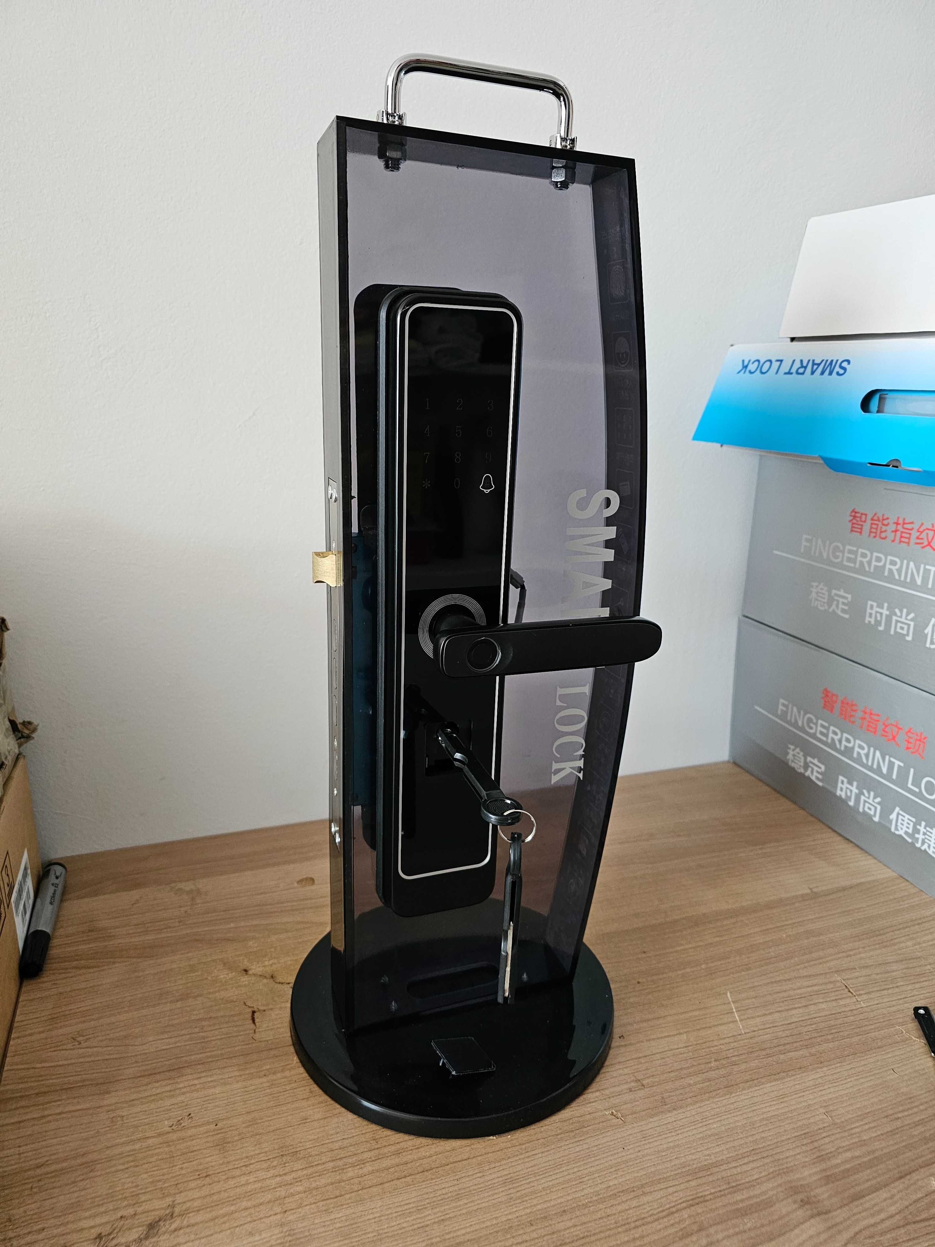 Incuietoare usa smart Home and Deco culoare negru- transport gratuit