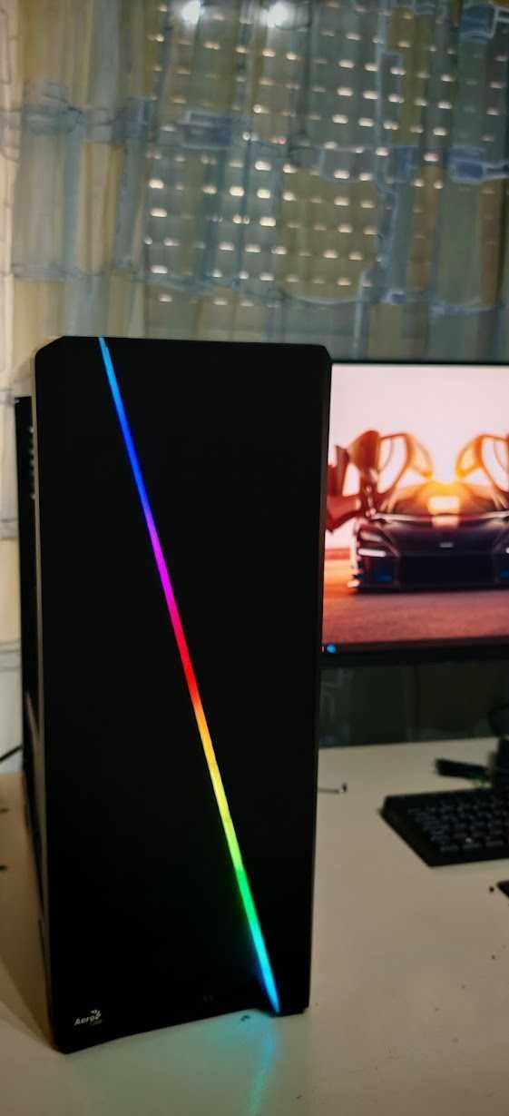 Добро Геймърско PC R5 5500/16Gb/512GB SSD+1TB HDD/RTX 5600XT/Гаранция