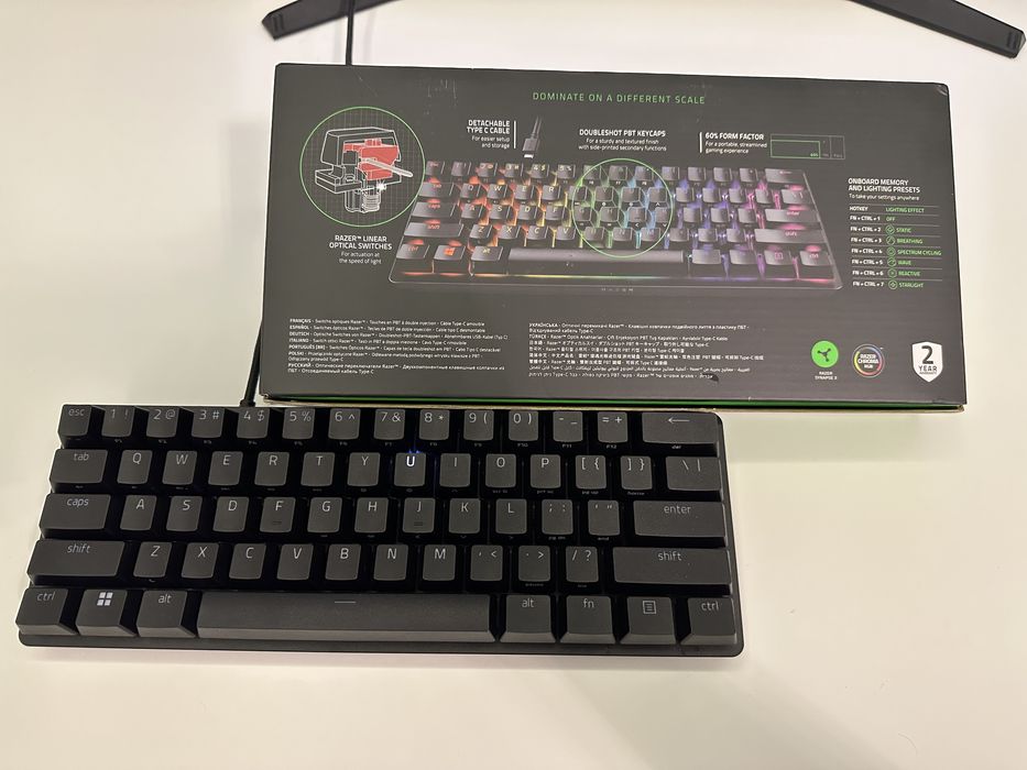 Tastatura gaming razer huntsman mini